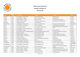 Wooltru Healthcare Fund Pharmacy Network List