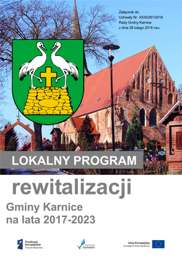 Lokalny Program Rewitalizacji Gminy Karnice Na Lata 2017-2023