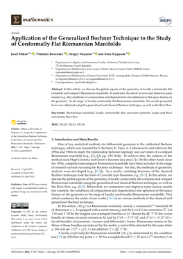 Application of the Generalized Bochner Technique to the Study of Conformally Flat Riemannian Manifolds