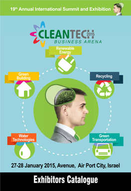 Cleantech 2015 Exhibition Gratefully Acknowledges the Support of Our Sponsors