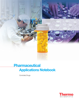 Pharmaceutical Applications Notebook