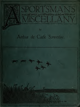 A Sportsman's Miscellany (1917).Pdf