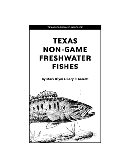 Texas Non-Game Freshwater Fishes