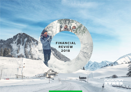 FINANCIAL REVIEW 2018 Peace of Mind in All Conditions Contents