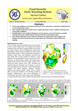 Agromet Update Issue 05