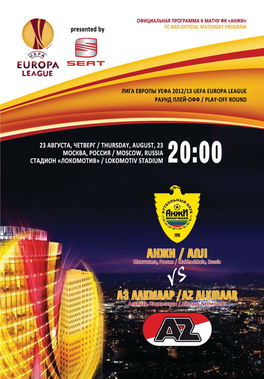 Uefa Europa League 2012/13 Play-Off Round