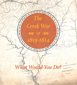 The Creek Indian Civil War of 1813-14