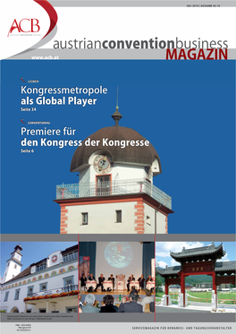 Austrianconventionbusiness MAGAZIN Onnbusiness S Business