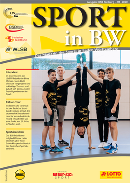 Das Magazin Des Sports in Baden-Württemberg