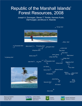 Republic of the Marshall Islands' Forest Resources, 2008