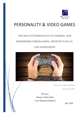 Personality & Video Games