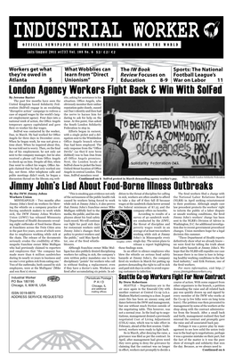 London Agency Workers Fight Back & Win with Solfed