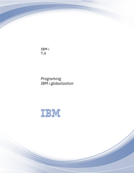 IBM I Globalization