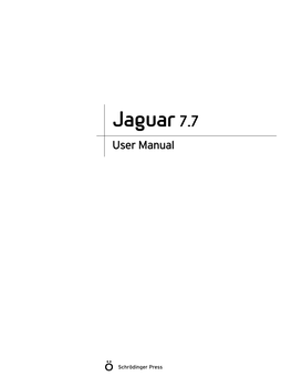 Jaguar User Manual