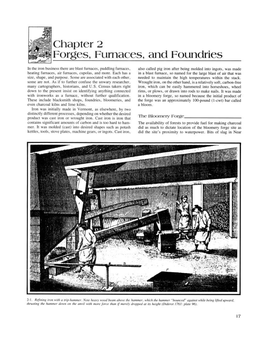 Chapter 2 Forges, Furnaces, and Foundries