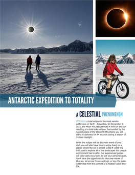 Antarctic Expedition to Totality
