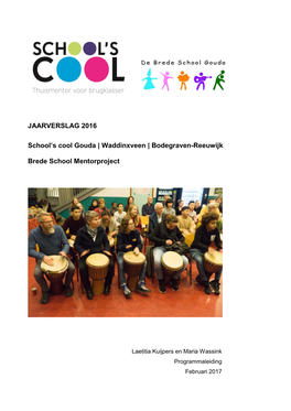 Waddinxveen | Bodegraven-Reeuwijk Brede School Mentorproject