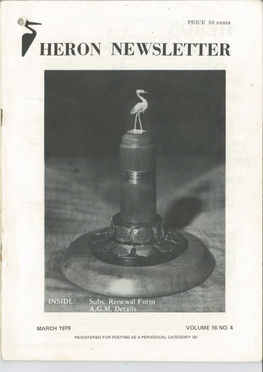 March 1979 Volume 16 No:4