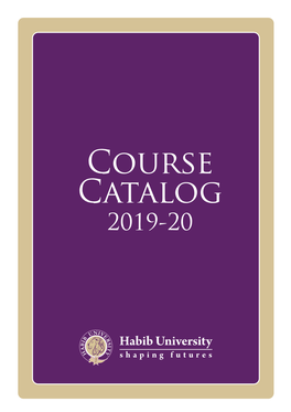 Course Catalog