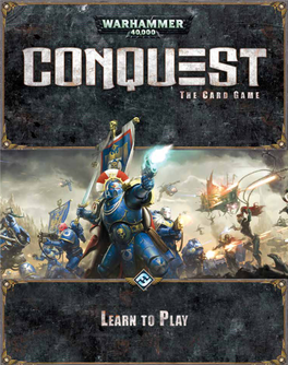 The Rules in Addition, Warhammer 40,000: Conquest for Customizing Original Decks