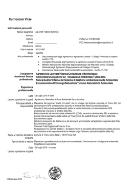 Curriculum Vitae