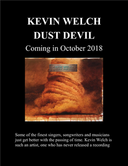 Kevin Welch Dust Devil