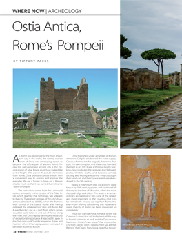 Ostia Antica, Rome's Pompeii