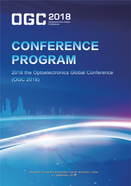 Download the Program Book for OCG 2018