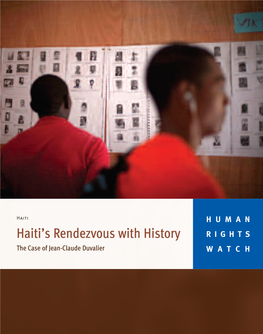 Haiti's Rendezvous with History