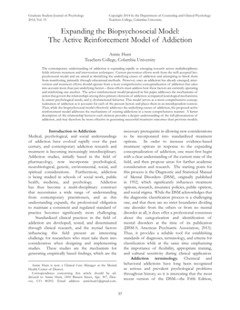 The Active Reinforcement Model of Addiction