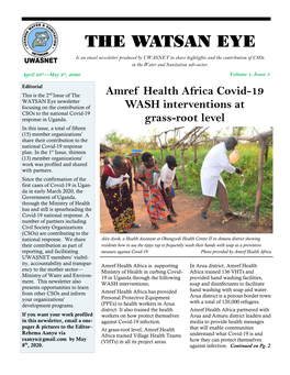 2Nd Issue Newsletter Highlighting the Contribution of Csos