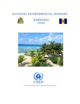 National Environmental Summary Barbados 2010