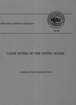 Large Rivers of the United States