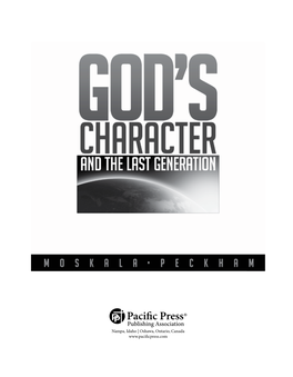 God's Character and the Last Generation