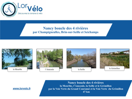 Boucle Des 4 Rivières Par Champigneulles, Brin-Sur-Seille Et Seichamps
