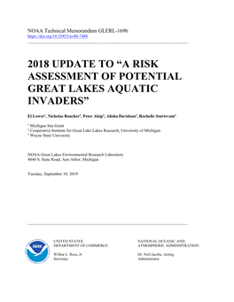 NOAA Technical Memorandum GLERL 169B