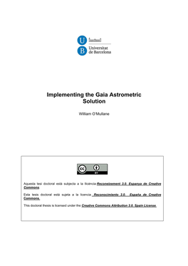 Implementing the Gaia Astrometric Solution