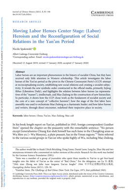 Heroism and the Reconfiguration of Social Relations in the Yanran Period