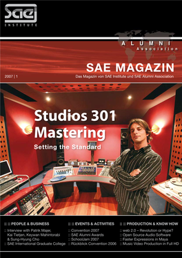 Studios 301 Mastering Setting the Standard