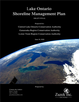 Lake Ontario Shoreline Management Plan