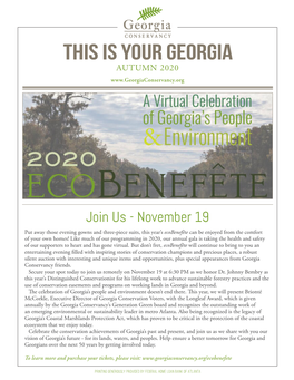 This Is Your Georgia Autumn 2020