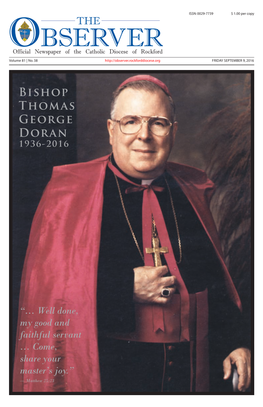 Bishop Thomas George Doran 1936-2016