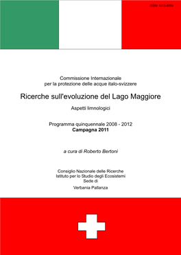 Ricerche Sull'evoluzione Del Lago Maggiore