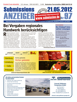 Ausgabe 097 / 21. Mai 2012