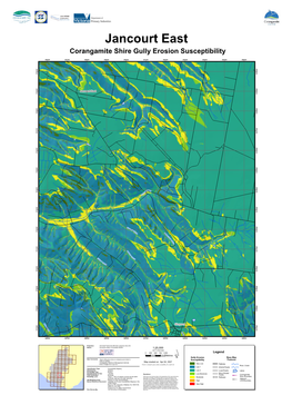 Corangamite Shire Gully Erosion Susceptibility