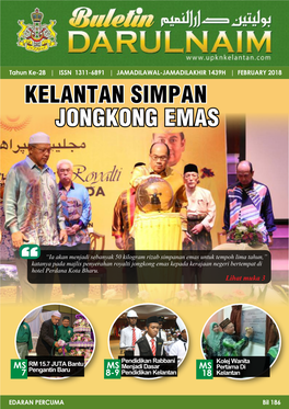 Kelantan Simpan Jongkong Emas