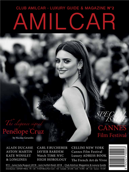 Club Amilcar - Luxury Guide & Magazine N°2 Amilcar