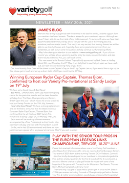 NEWSLETTER No13