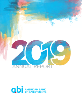 Annual Report Annual Report 2019
