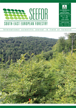 International Scientific Journal in Field of Forestry